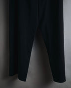 "YVES SAINT LAURENT" Elegant draped tailored slacks