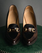 “GUCCI” 90’s-00’s patent leather horsebit pumps