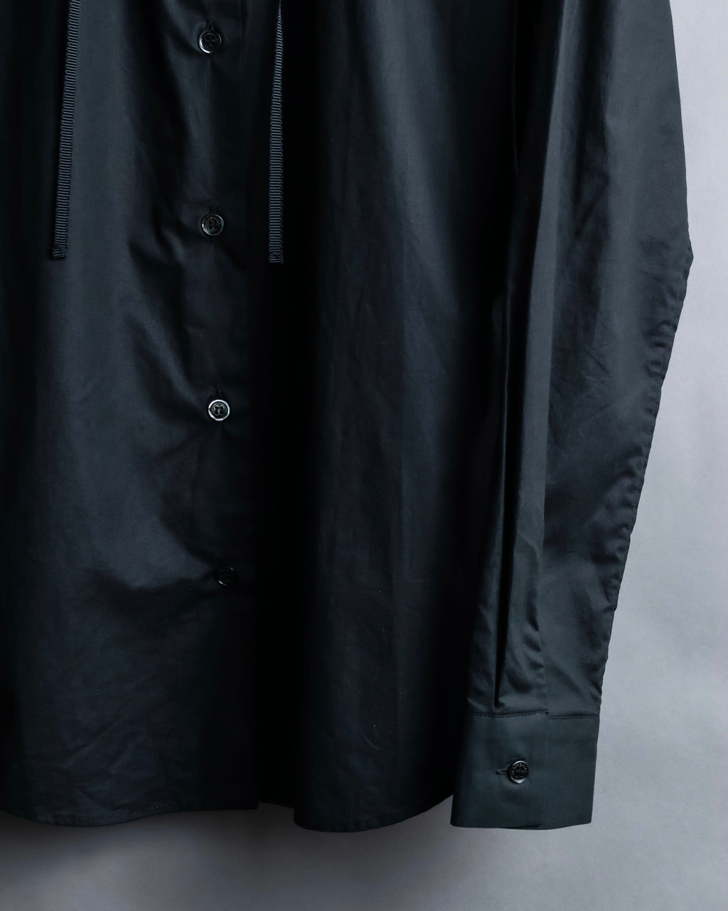 "VIKTOR&ROLF" Special oversized frill dress shirt