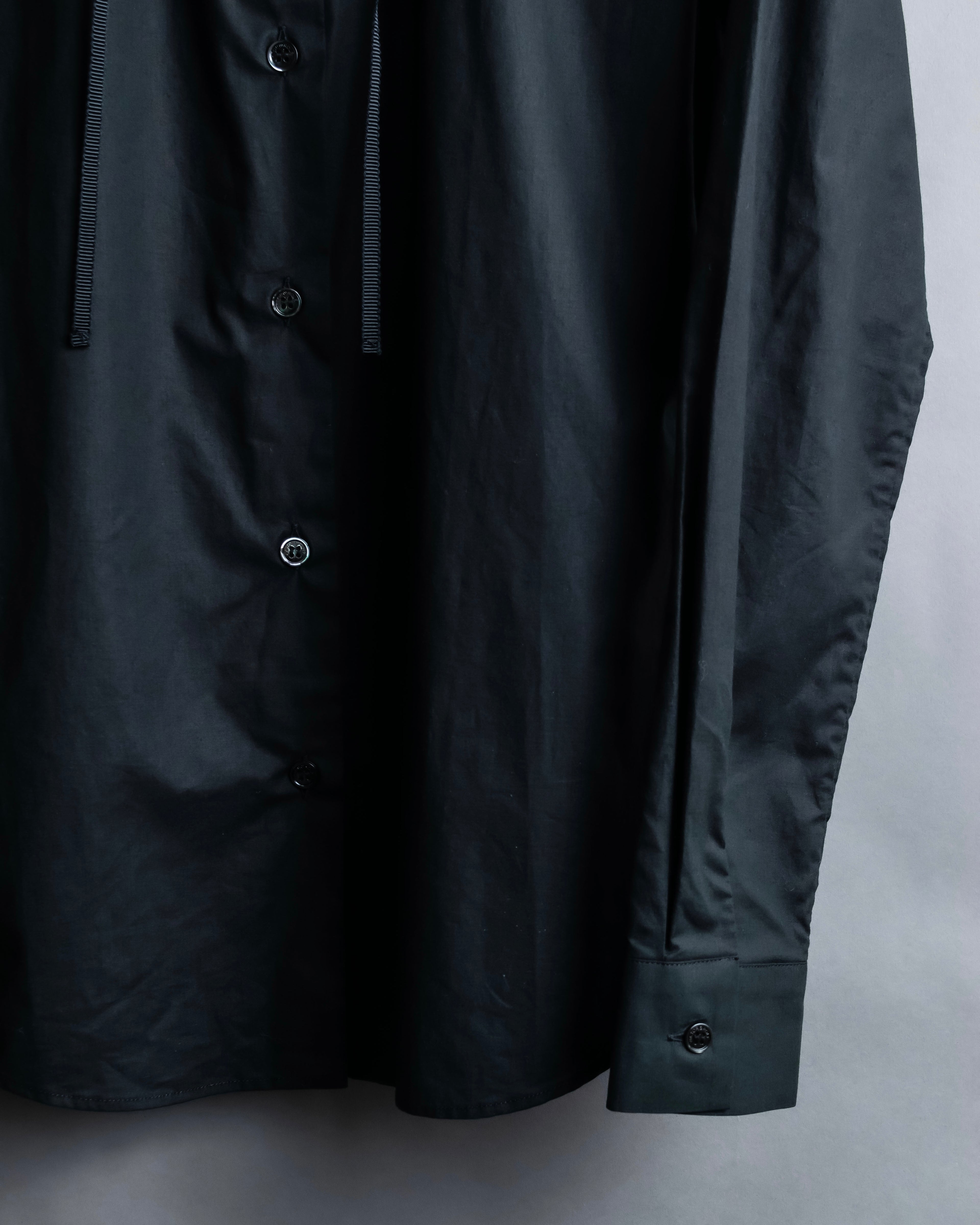 "VIKTOR&ROLF" Special oversized frill dress shirt