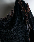 "FENDI" 1970's oversized astrakhan fur coat