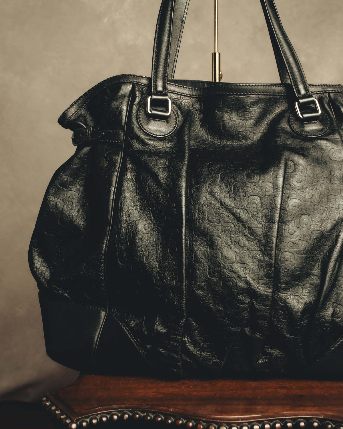 "GUCCI" 00's-10's Slouchy oversized leather tote bag