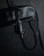 “PRADA” 1998-2003 Felt and gomma duffle bag