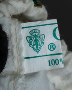 "GUCCI" Aristocratic crest charm suede shoulder bag