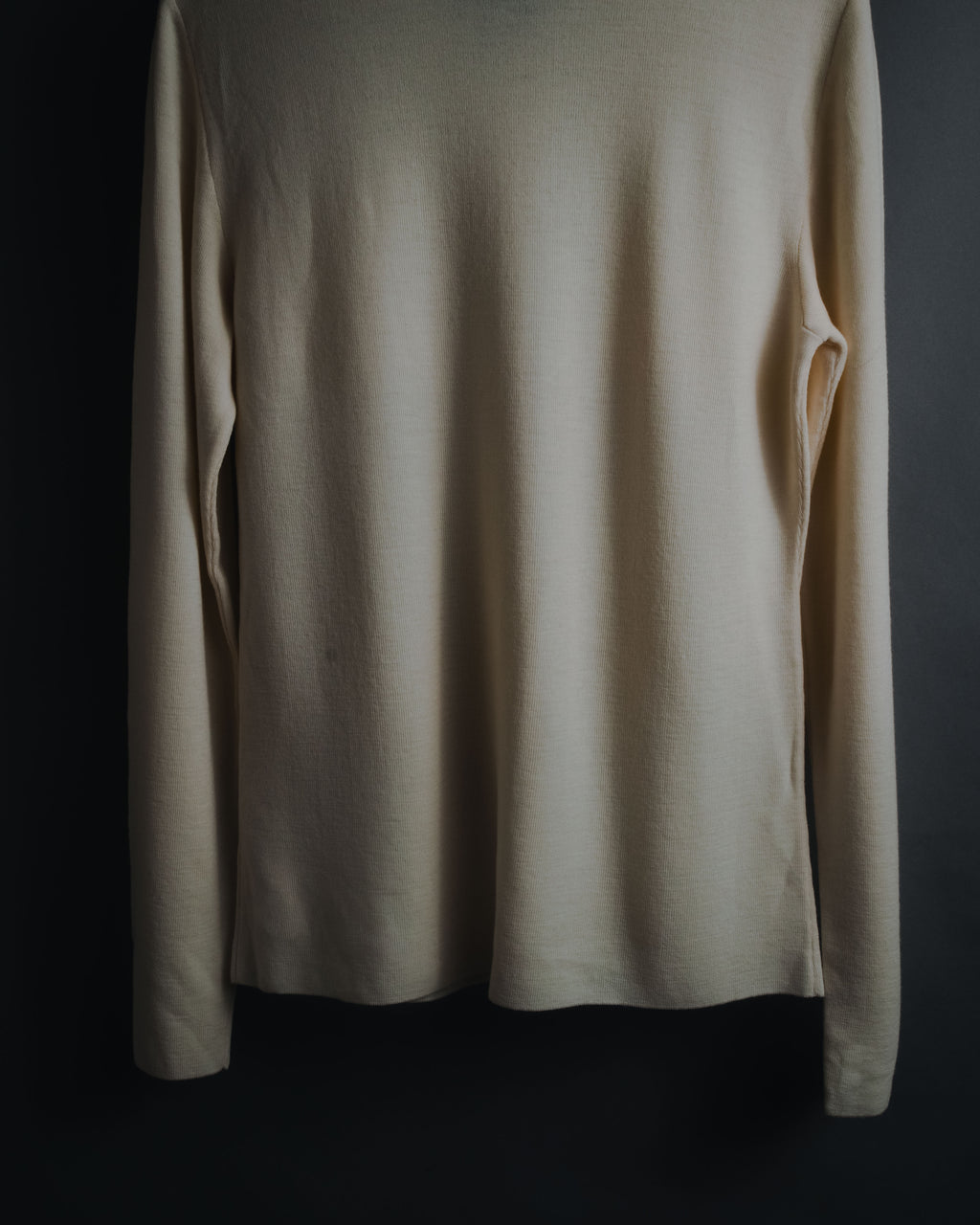 "Salvatore Ferragamo" 2000’s virgin wool knit shirt