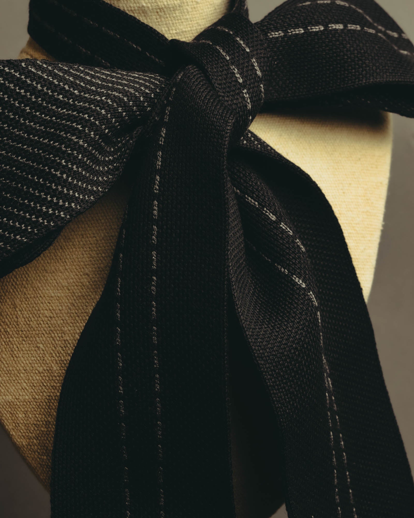 "Hermès" 00's-20's Refined silk knit tie
