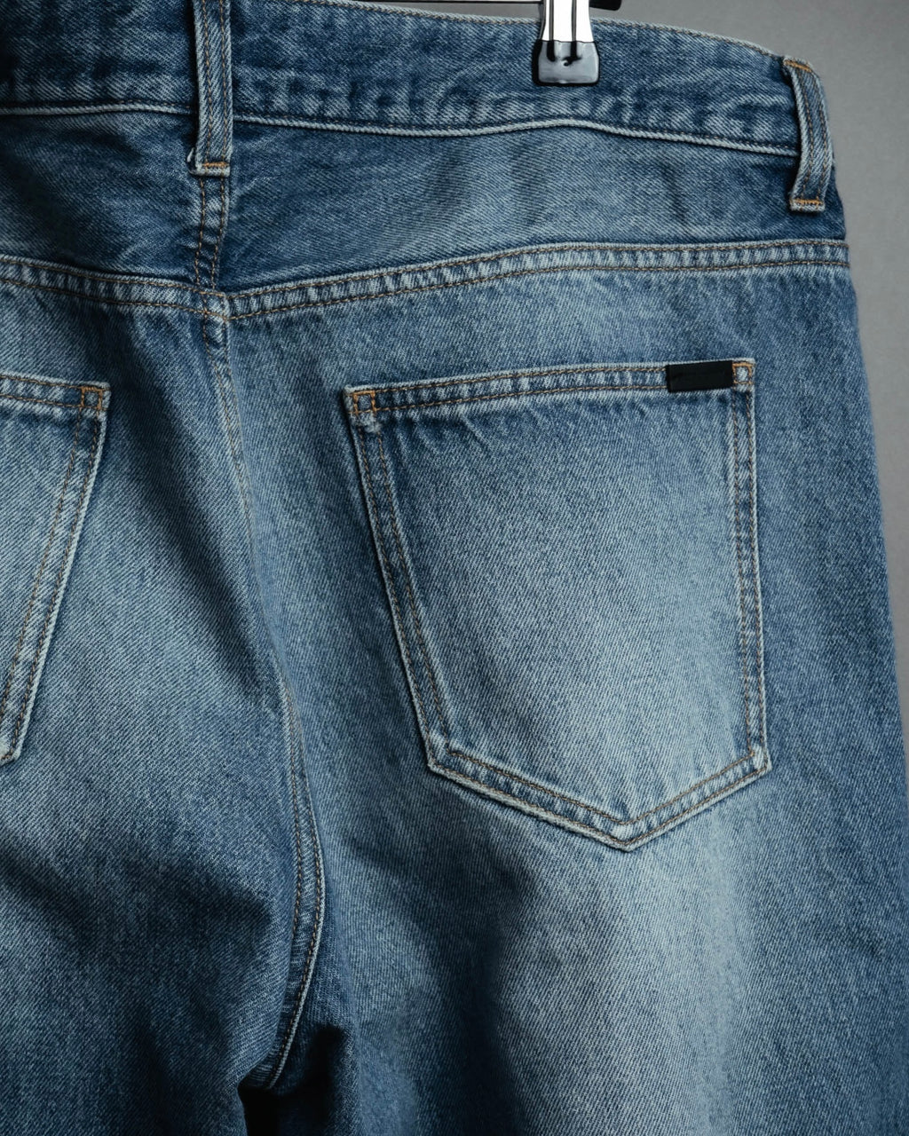 -SPECIAL- “SAINT LAURENT” 2023’s Long extreme baggy faded denim jeans