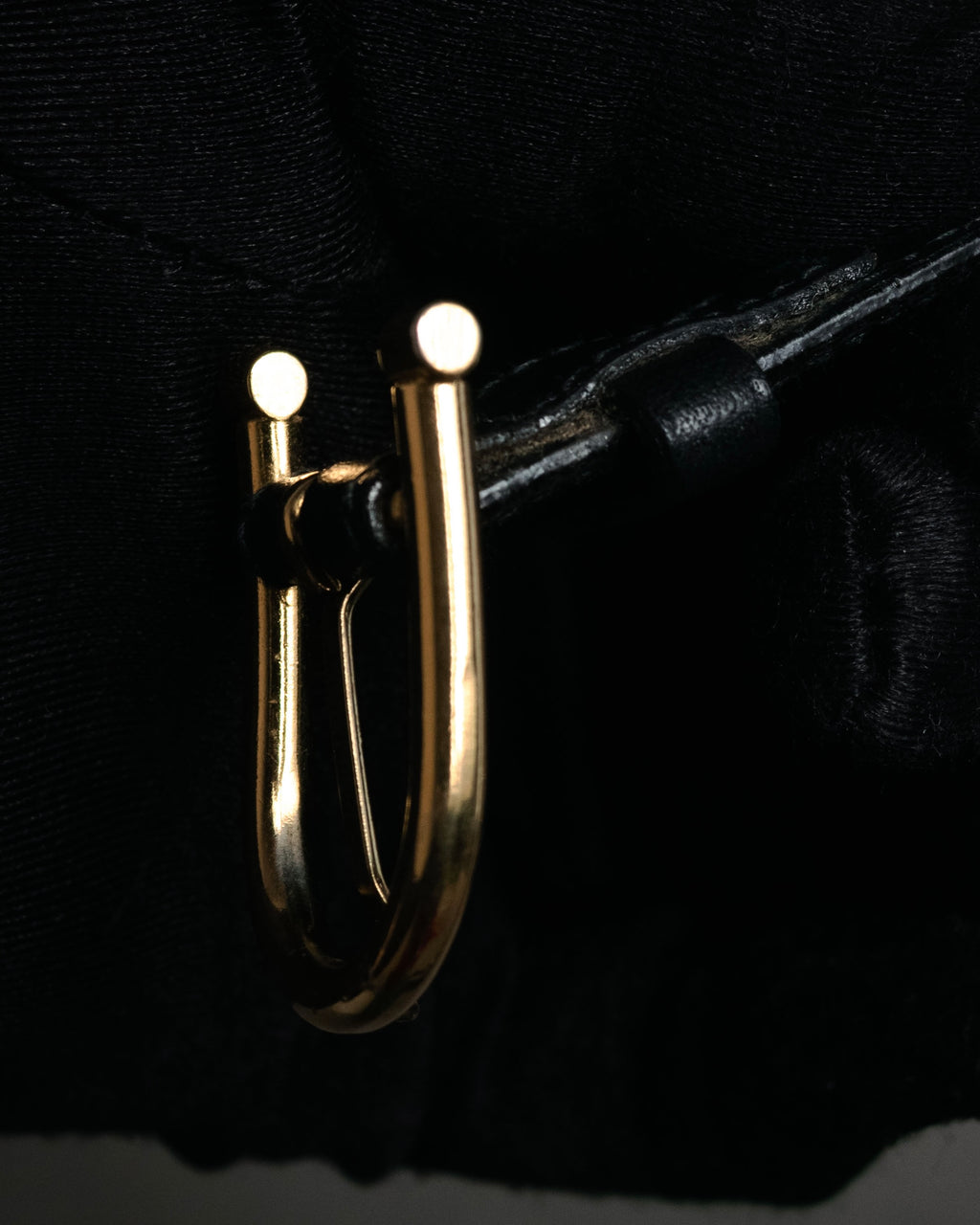 “CELINE” 80’s–90’s Equestrian hardware leather belt