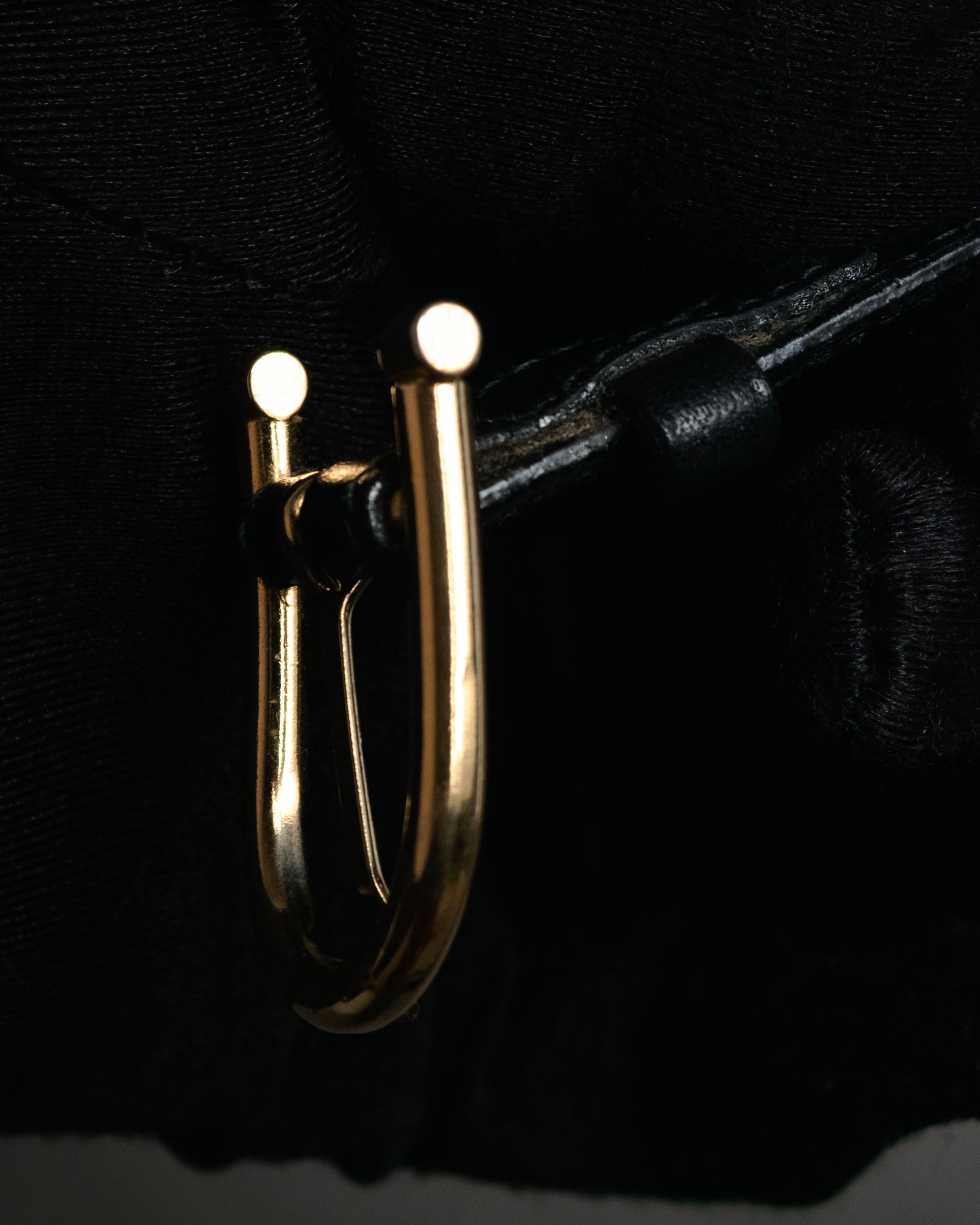 “CELINE” 80’s–90’s Equestrian hardware leather belt