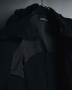 "tricot COMME des GARÇONS" 2007AW shrunk wool trench coat