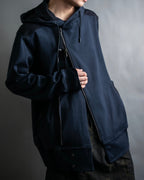 "DIESEL BLACK GOLD" Oversized multi-functional design hoodie