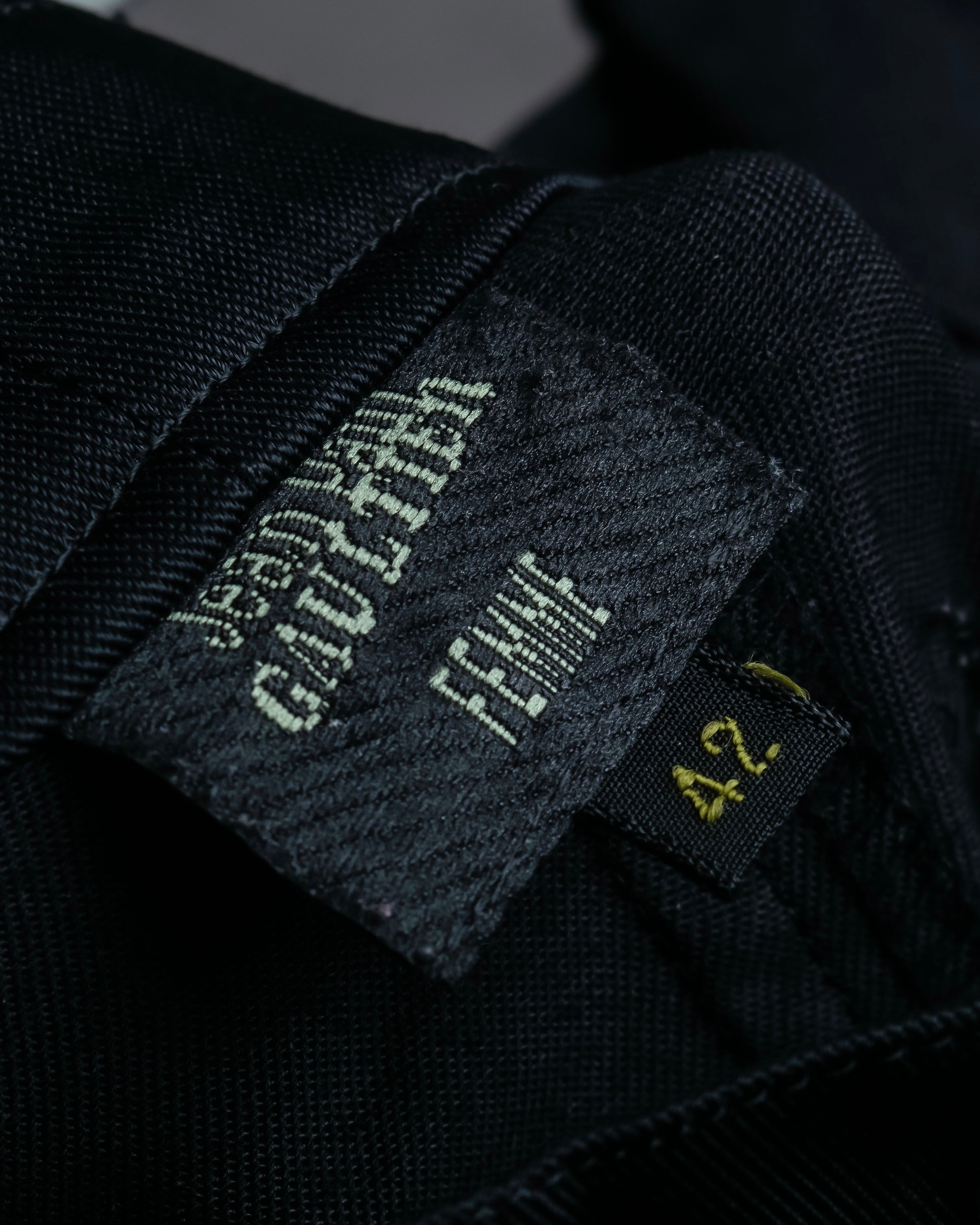 "JEAN PAUL GAULTIER MAILLE FEMME" Side panel design flared skirt