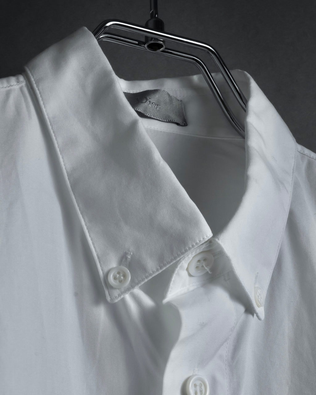 "DIOR HOMME" 00's Edith Slimane design sophisticated white shirt