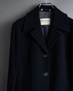 "MAX&Co." Straight fitting super maxi-length chester coat