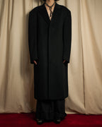 "BELLUMORE／ANTONIO FUSCO"
Fly front 100% cashmere chester coat