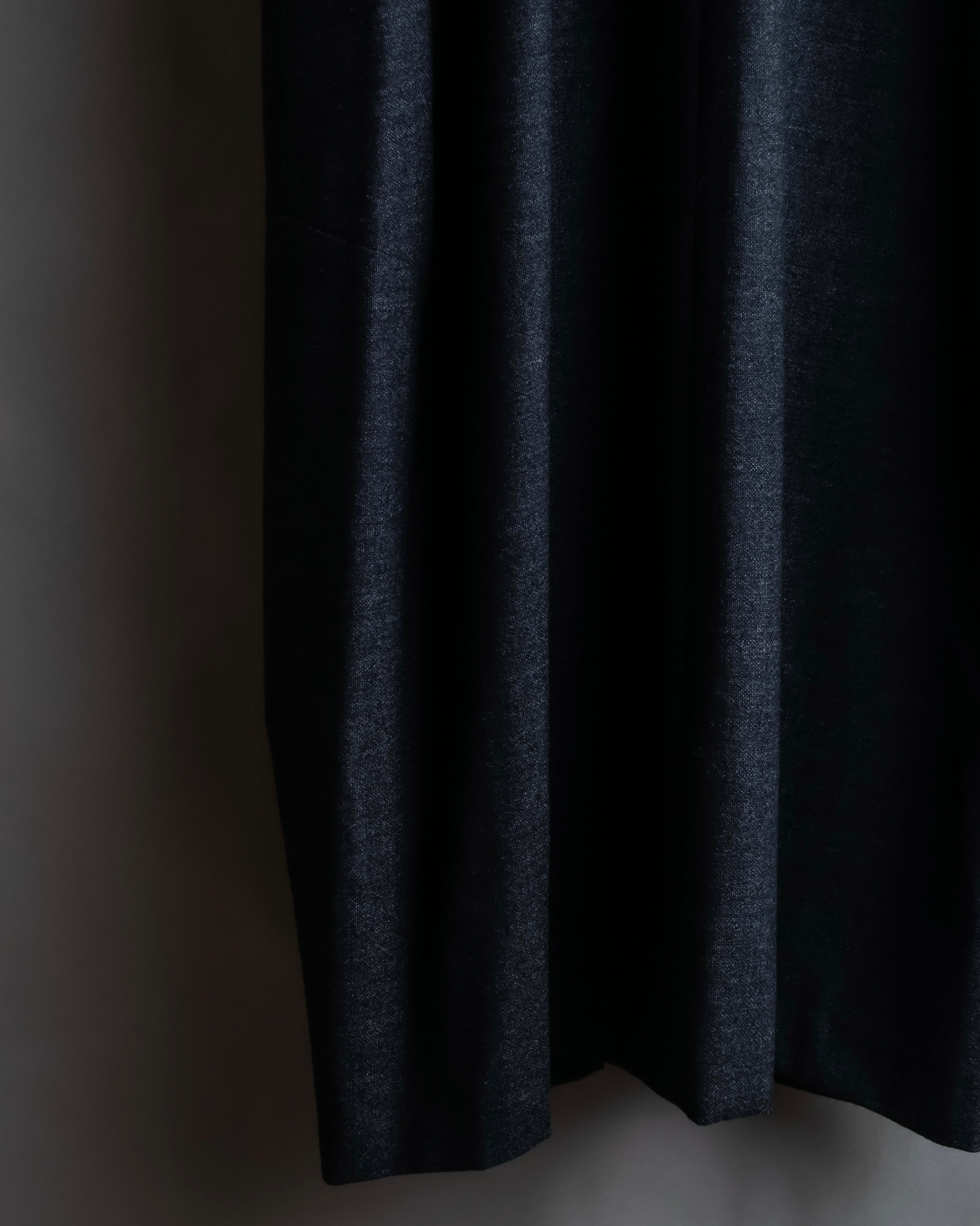 "MAISON MARGIELA" 16AW Deep tuck design sleeveless dress