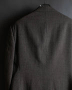 "Vintage heathered wool tailored jacket"