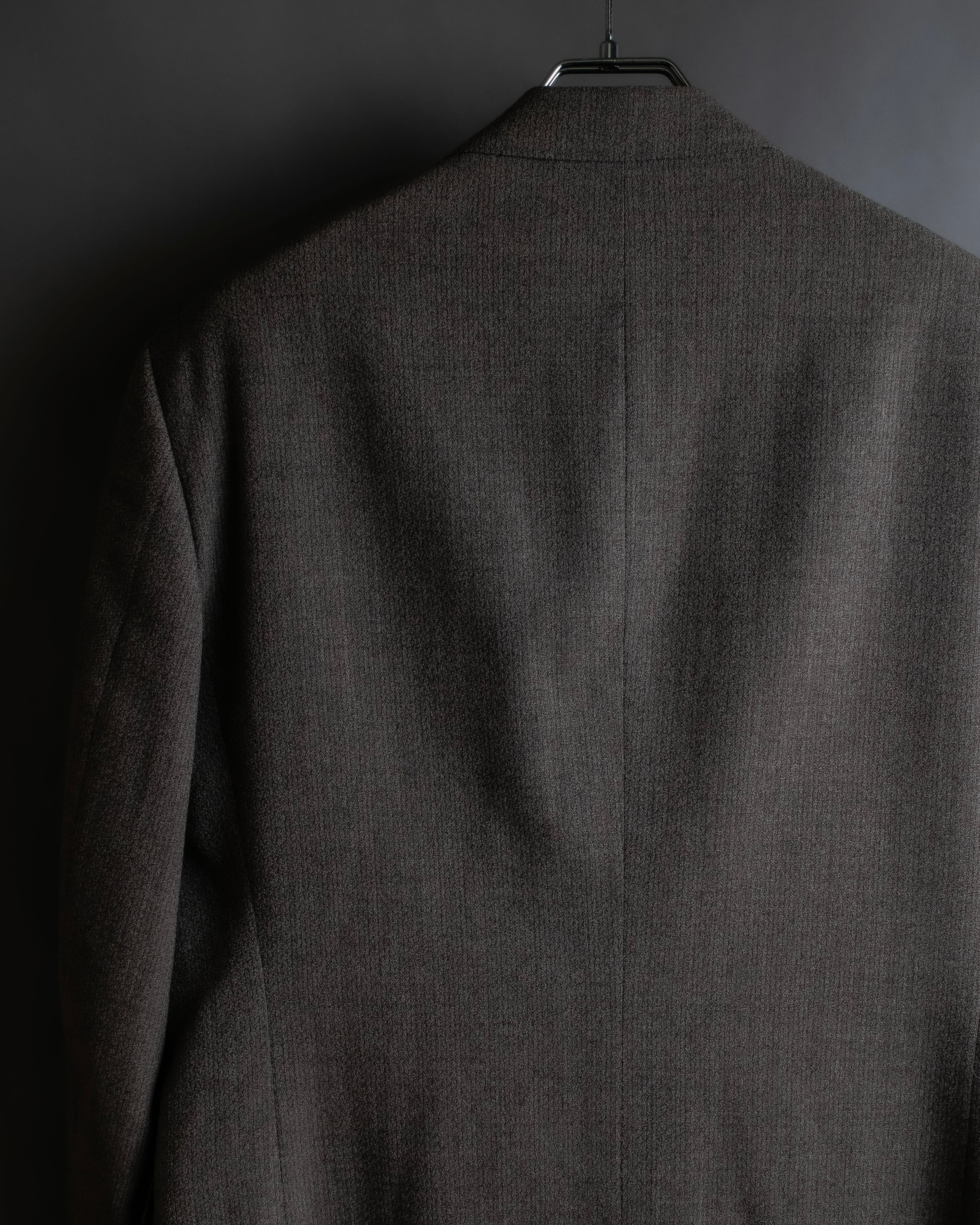 "Vintage heathered wool tailored jacket"