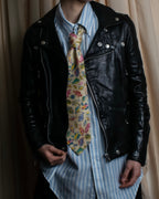 "HYSTERIC GLAMOUR" Lamb leather double riders jacket