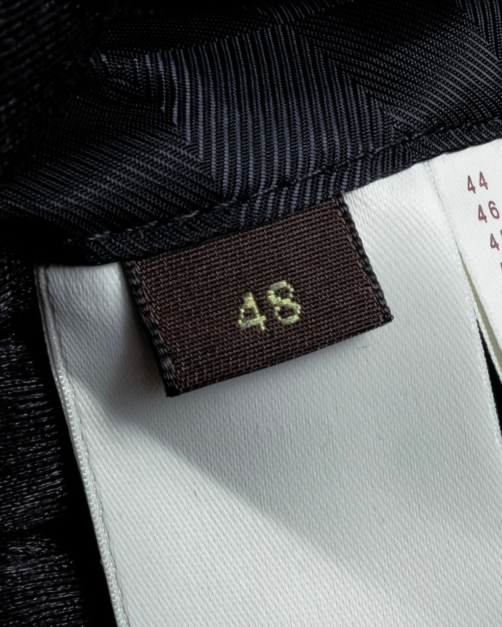 "LOUIS VUITTON" Geometric pattern velvet tailored jacket