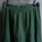 "PRADA" 100% silk pleated flared maxi skirt