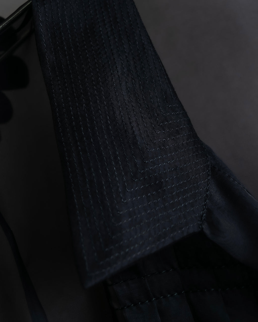 "CELINE" See-through layered design shirt & skirt set up