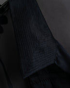 "CELINE" See-through layered design shirt & skirt set up