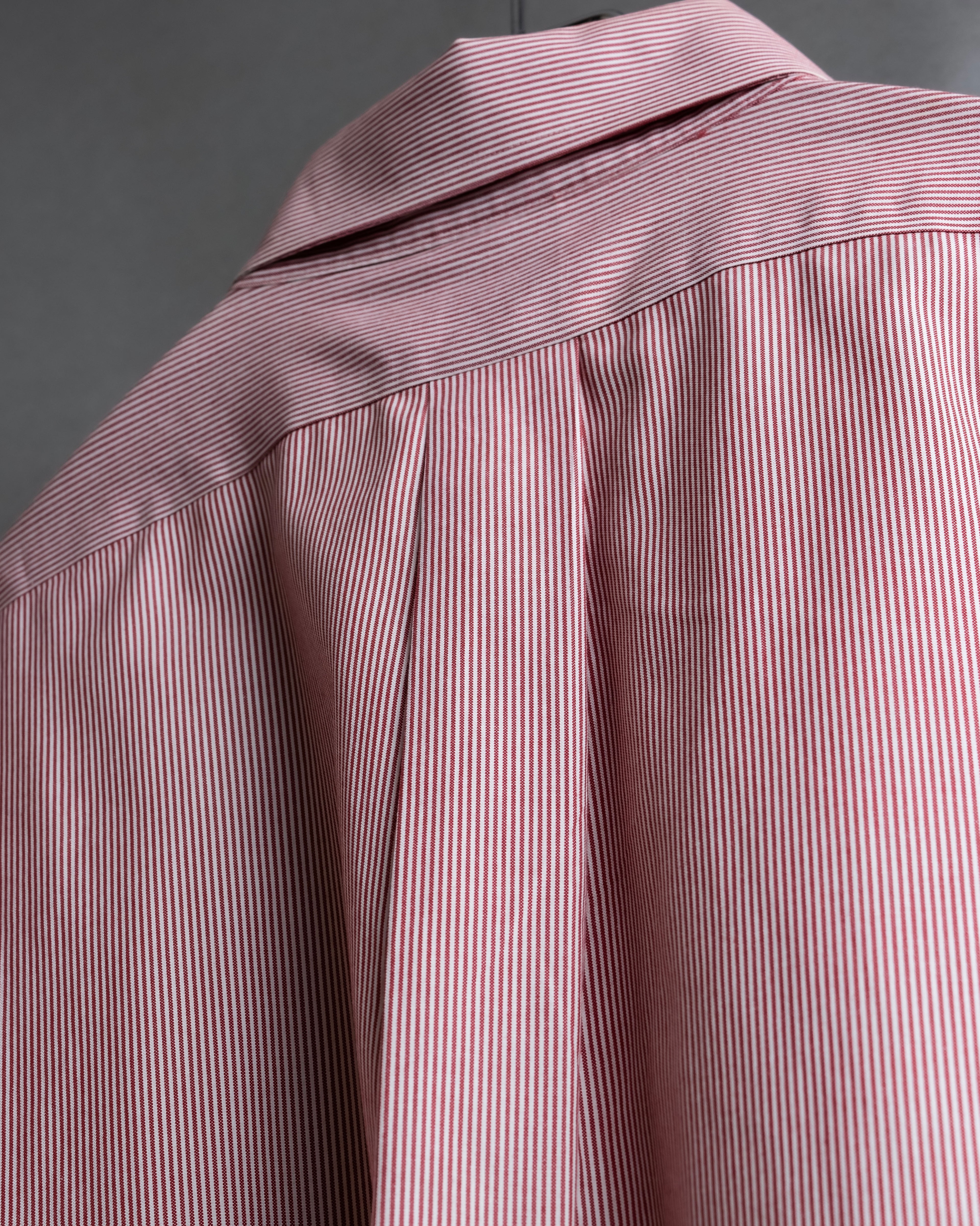 "BROOKS BROTHERS" Ultra thin stripe button down colour oversized shirt