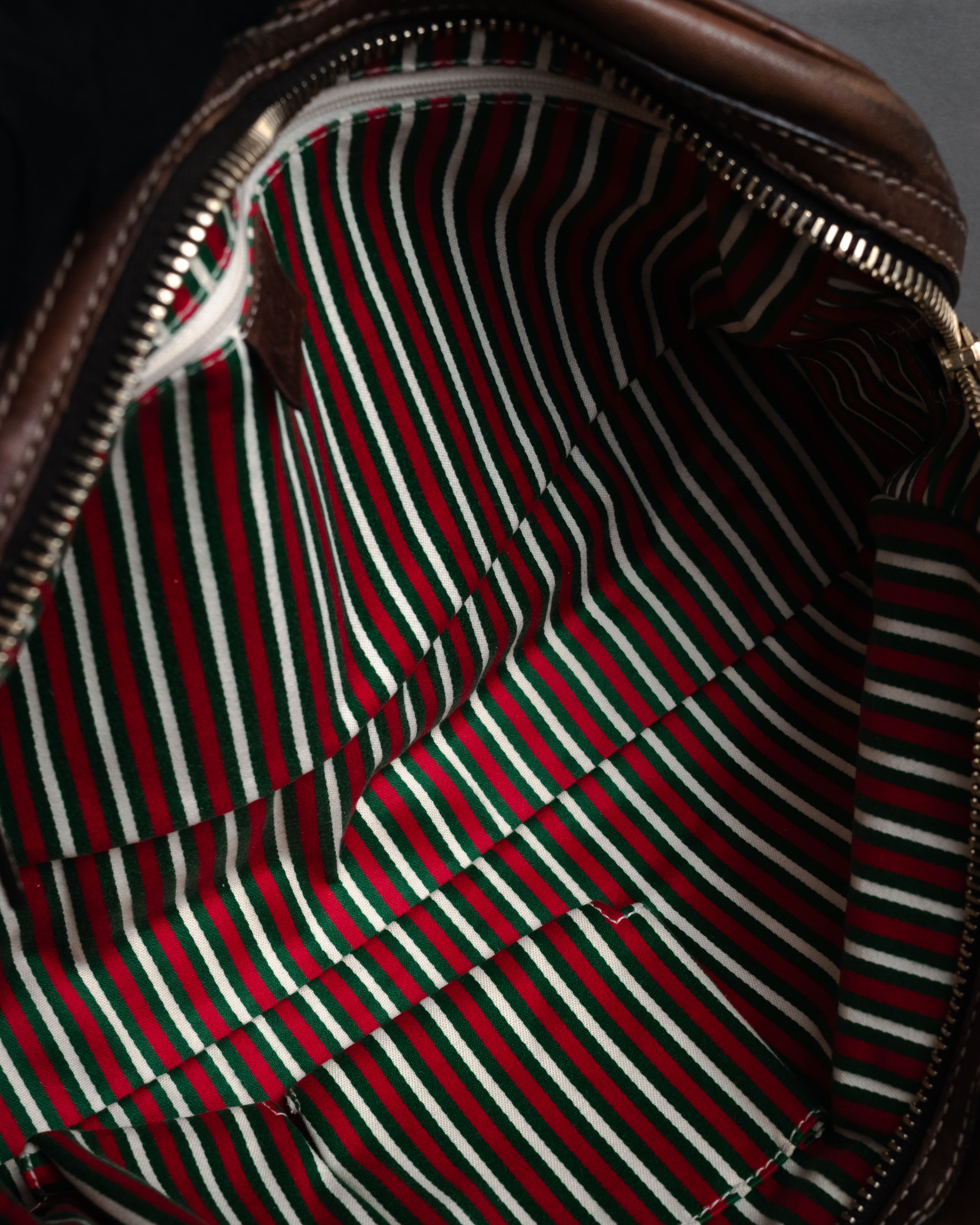 “GUCCI” 00’s Archive inspired leather boston bag