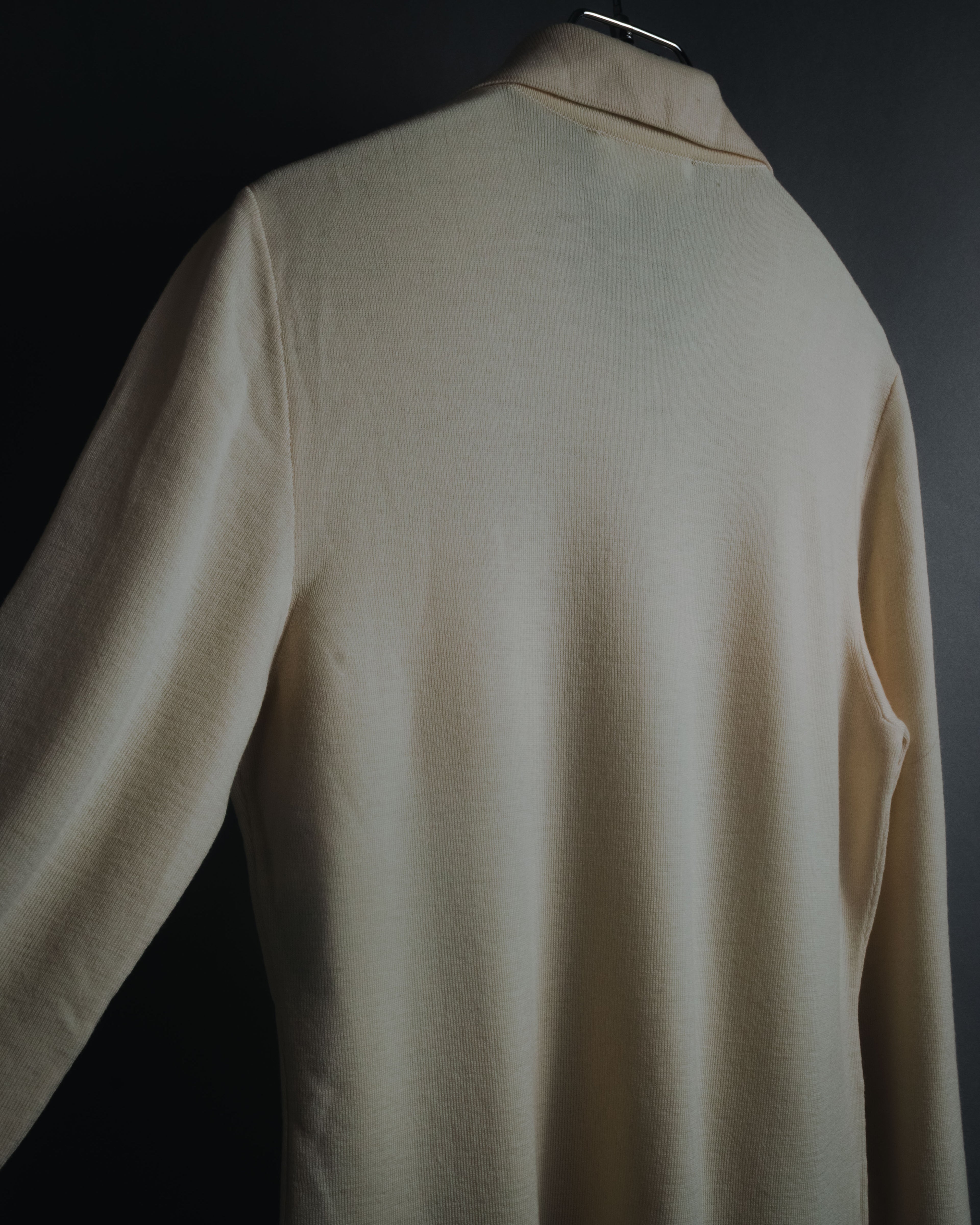 "Salvatore Ferragamo" 2000’s virgin wool knit shirt