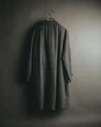 “Burberrys” 80’s Bedford wool balmacaan coat