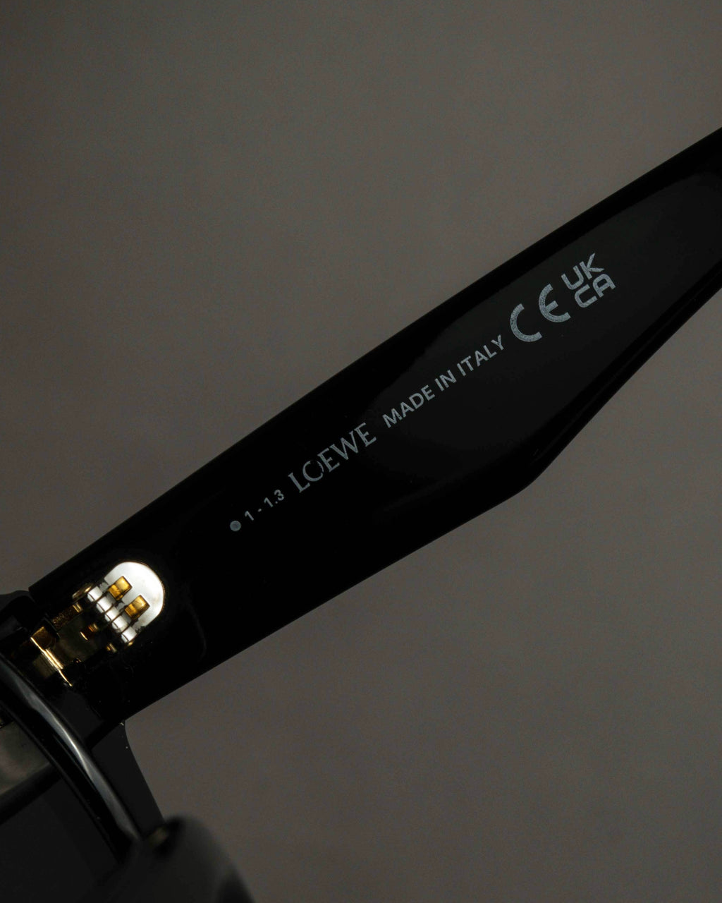 "LOEWE" Thick rim oval frame sunglasses