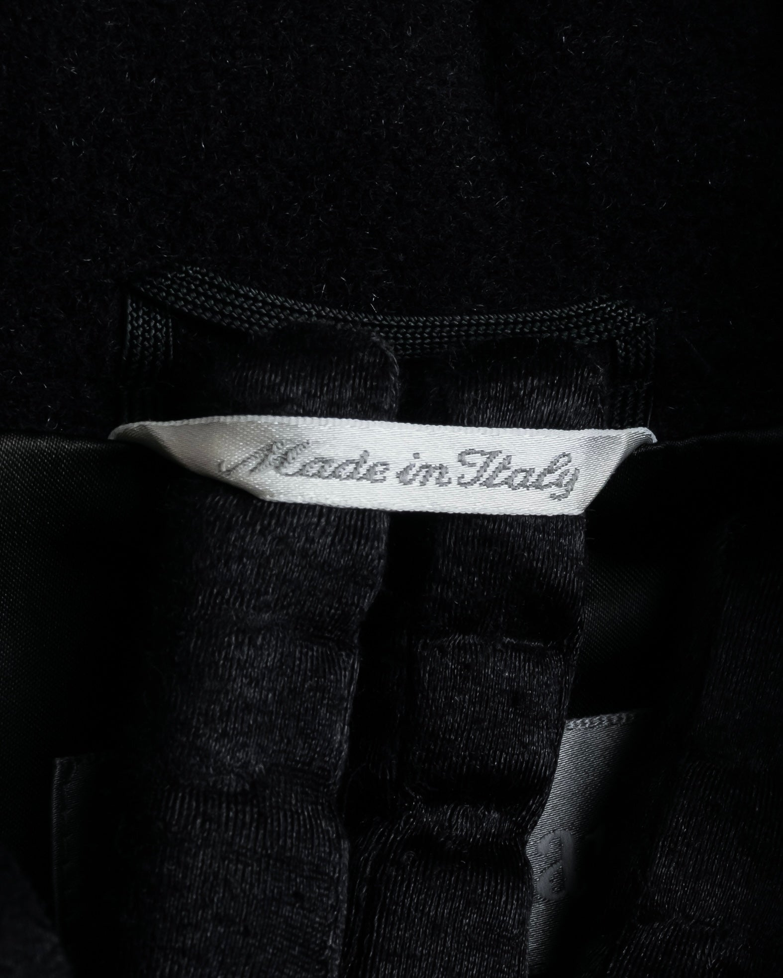 "Max Mara" Silver tag straight line shaped chester coat