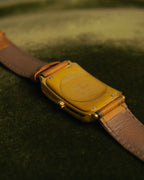 “FENDI” 80’s-90’s Rectangular quartz leather watch