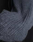 "CECILIE BAHNSEN" Drawcord design Hole detail ribbed knit