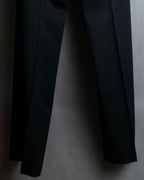 "Chloe" Oversized wool matte black set up