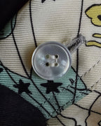 "HERMES" Margiela period Les Étoiles, Stars silk shirt