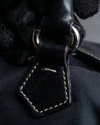 "PRADA" Nylon leather combination one shoulder bag