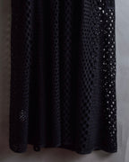 "NOKO OHNO" Layered organza frill embroidered dress