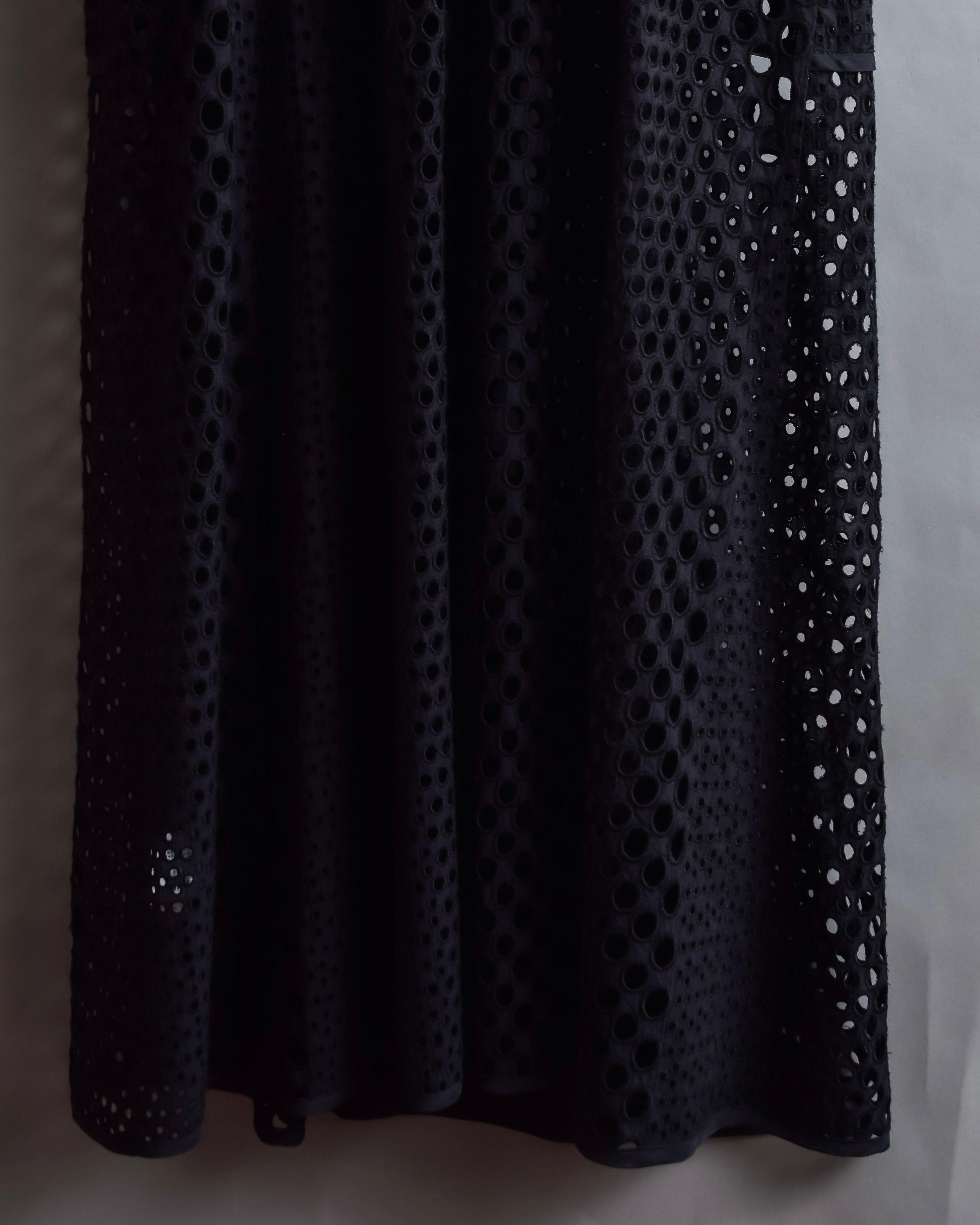 "NOKO OHNO" Layered organza frill embroidered dress