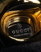 "GUCCI" Coat of arms engraved design ring