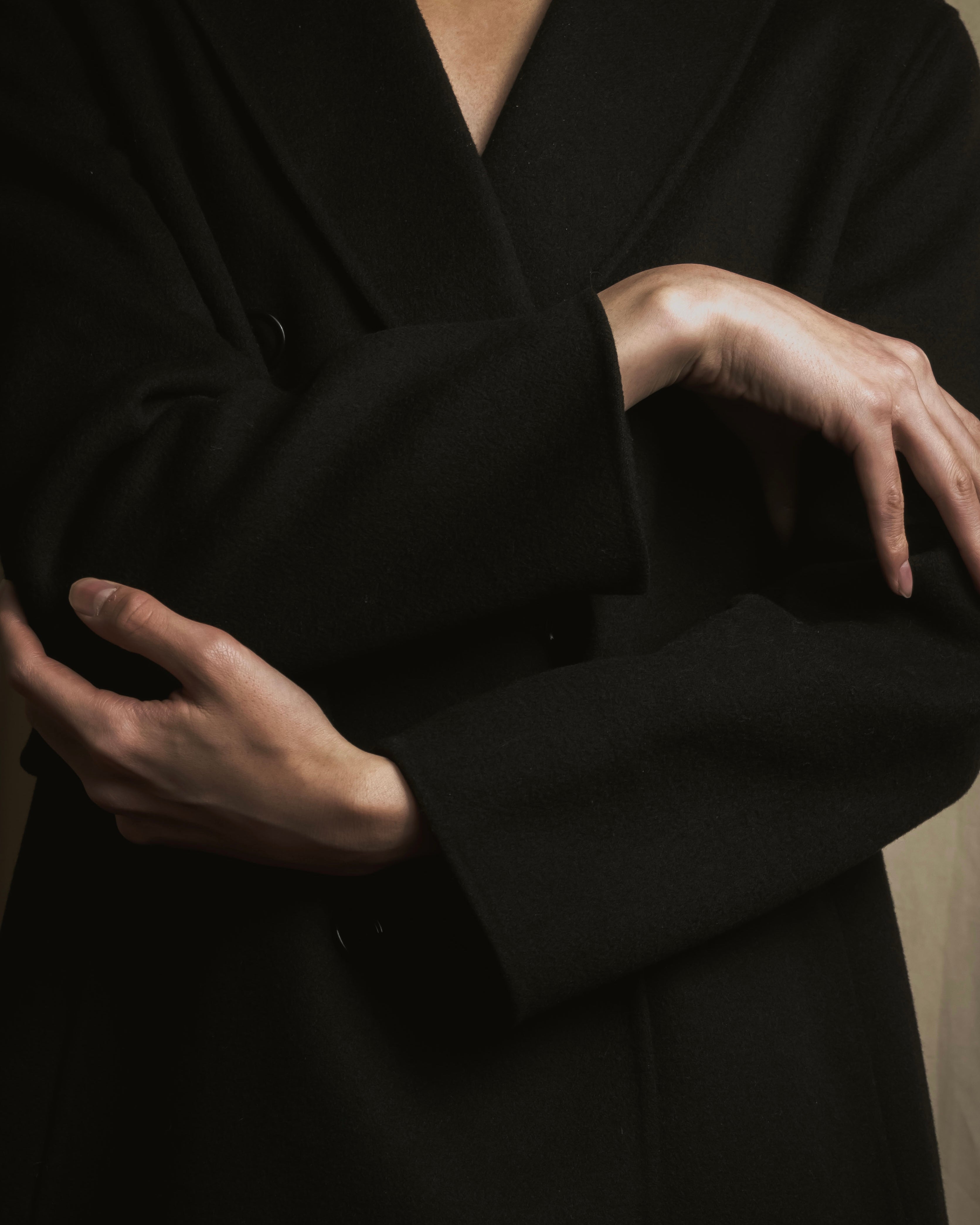 Abrigo largo estructurado de doble botonadura de Chester de S Max Mara 21AW