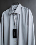 "DOLCE & GABBANA" Cuff logo engraved oversized shirt