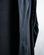 "B Yohji Yamamoto" Inside-out design super long shirt coat