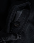 "FENDI" 00's-10's Karl Lagerfeld design shaped long coat