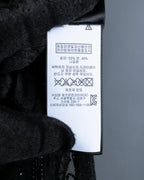 "RRL Ralph Lauren" Sequined beaded plant motif tulle sleeveless dress