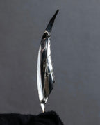 "Christian Dior" Relief motif silver 925 brooch