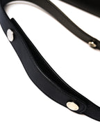 FENDI/ “By The Way Medium” Flower Detailed 2 Way Hand Bag Black