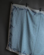 "Christian Dior" Bird motif silk scarf