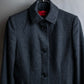 "HUGO BOSS" Waist shaped mid length soutien collar coat